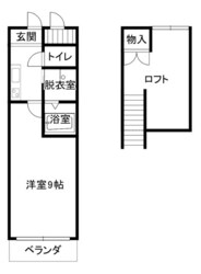 ベルフラワー山野井の物件間取画像